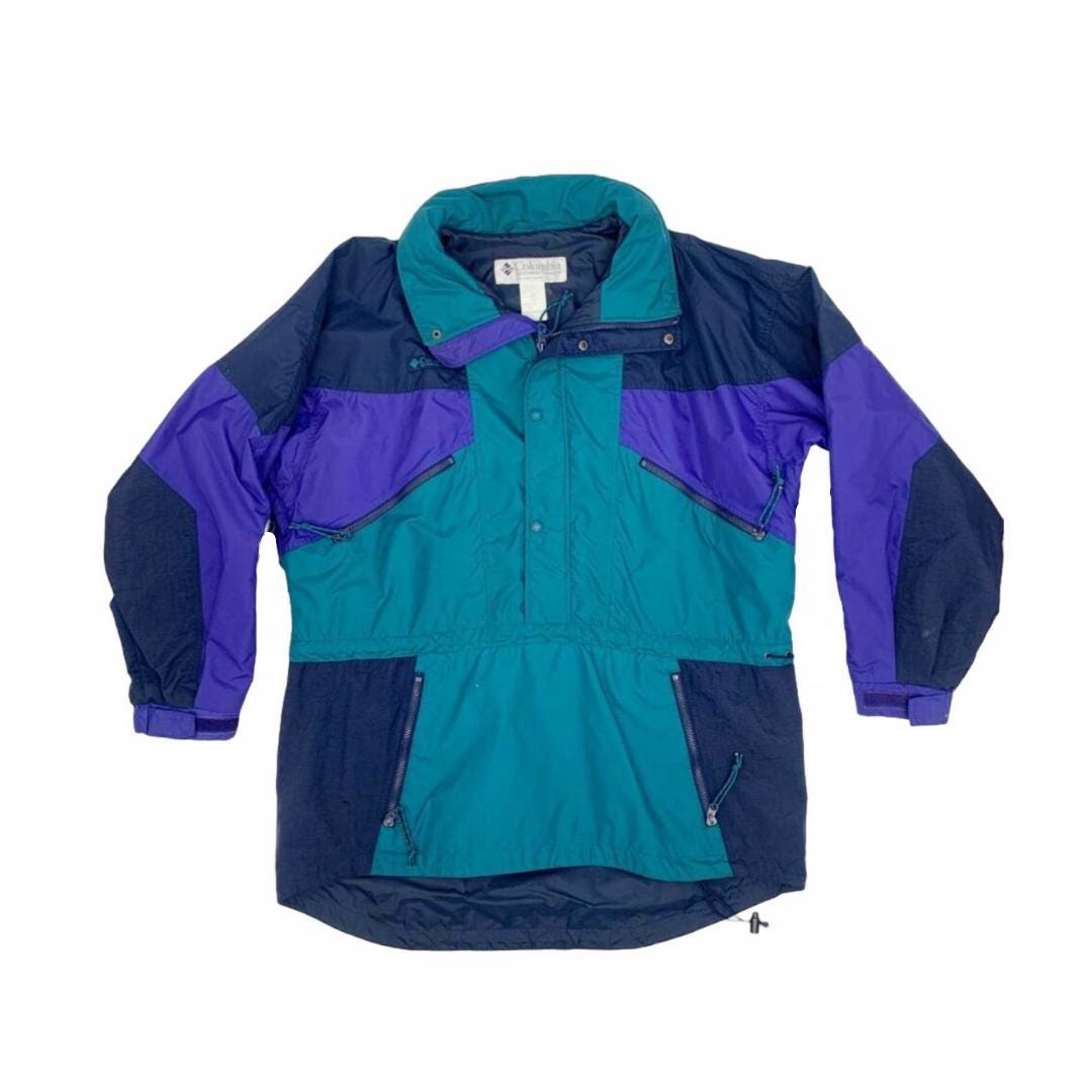Retro Colorblock Windbreaker