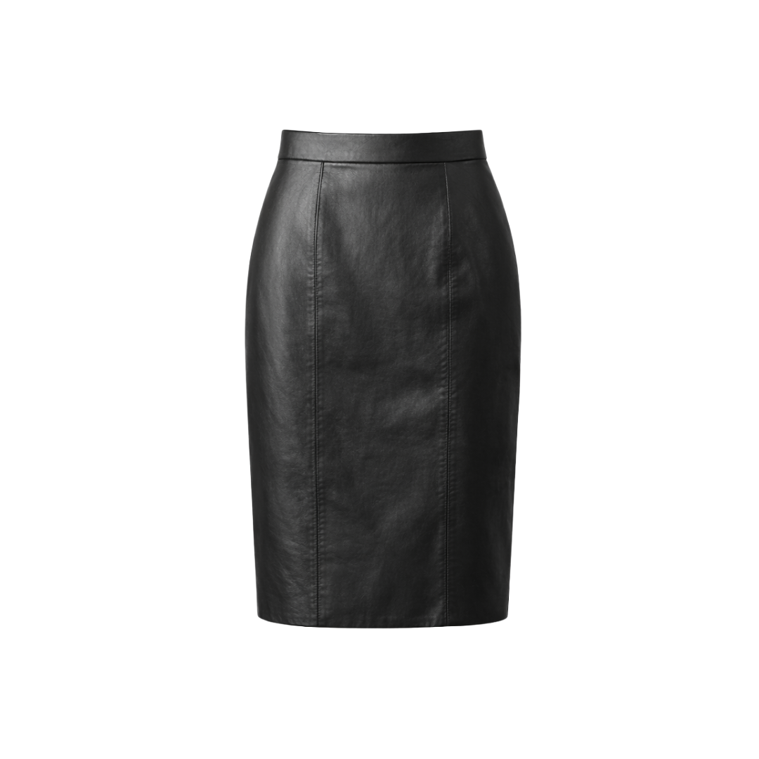 Firenze Leather Pencil Skirt