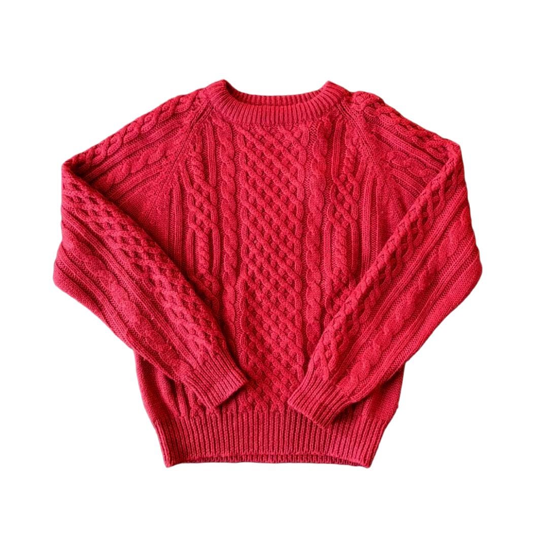  Alanby Wool Cable Knit Sweater
