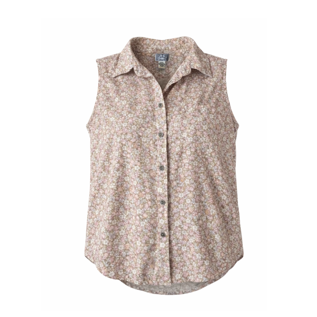 Wrangler Sleeveless Floral Blouse