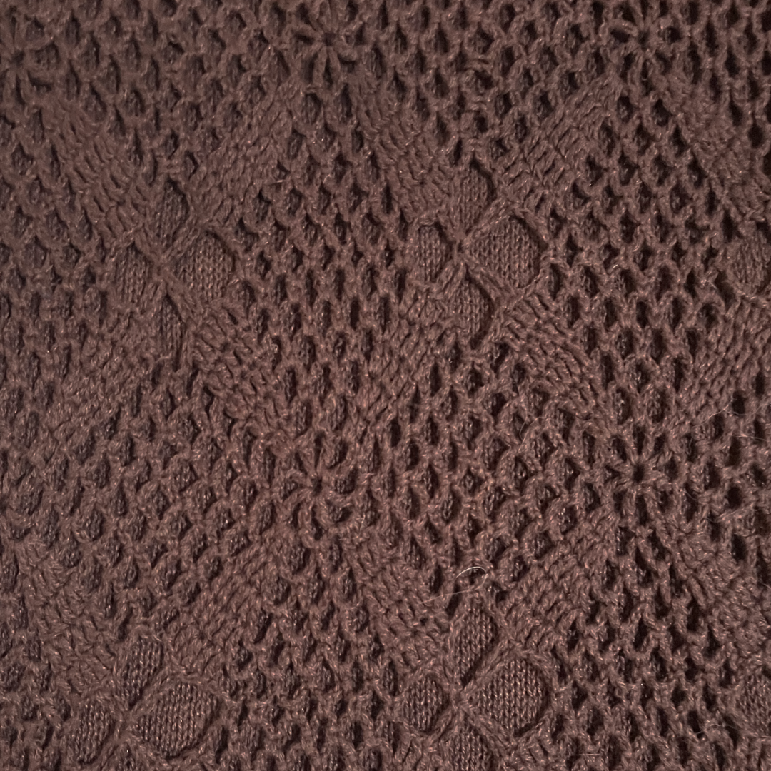 Shenanigans Hand Knit Crochet Sweater