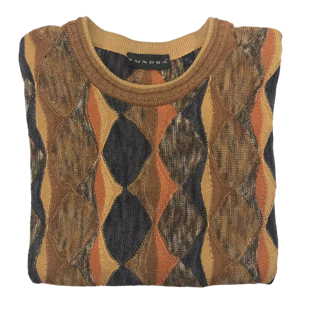 Tundra Squiggly 3D Knit Sweater