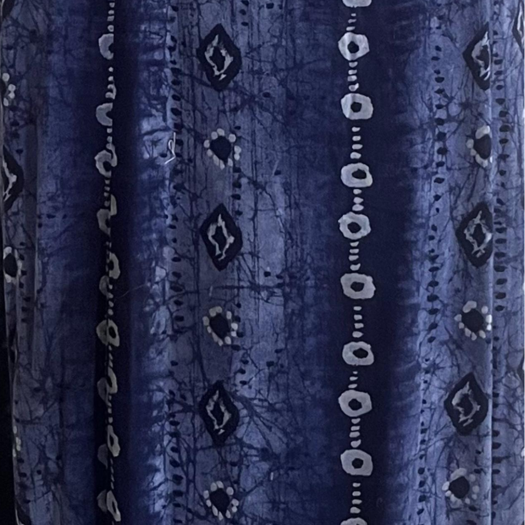  Blue Sleeveless Maxi Dress