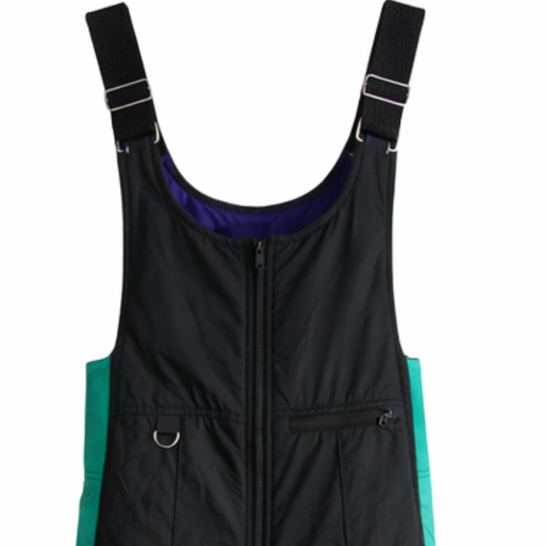 Retro Ski Snowsuit Bib