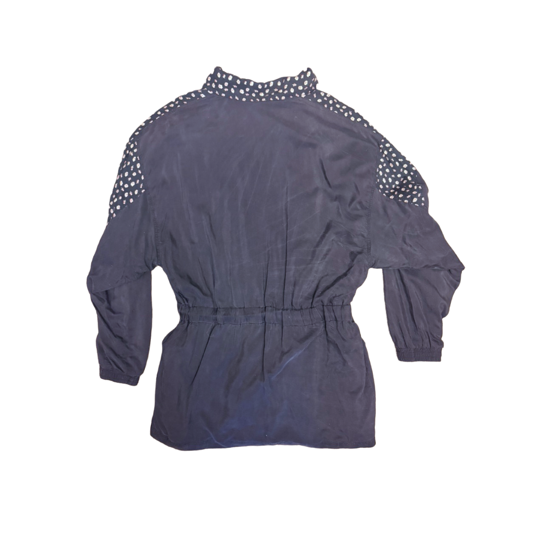 Silk Exchange Floral Windbreaker