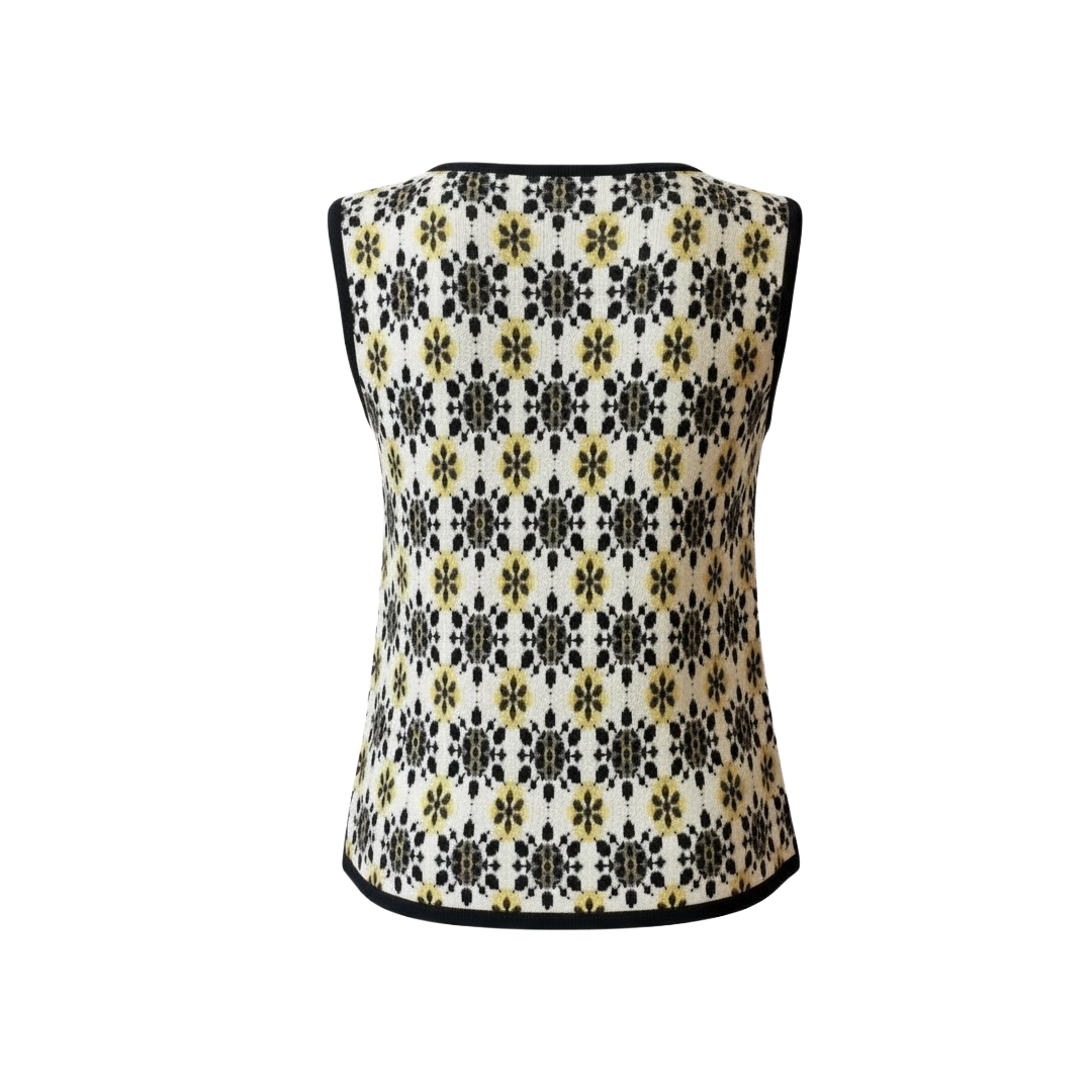 Winserlee Wool Sleeveless Sweater Vest