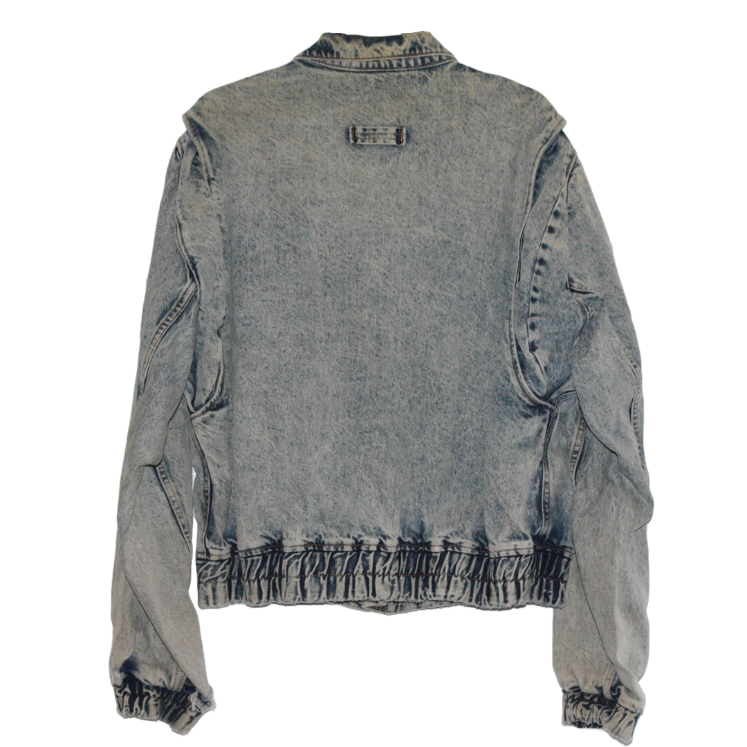Urban Equipment Acid Wash Distressed Jean Jacket