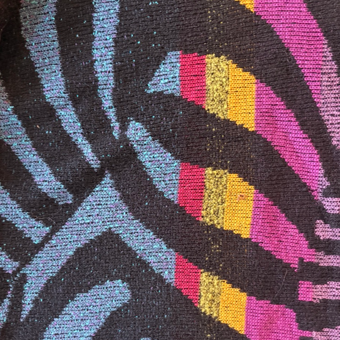 St. Croix Abstract Wool Sweater