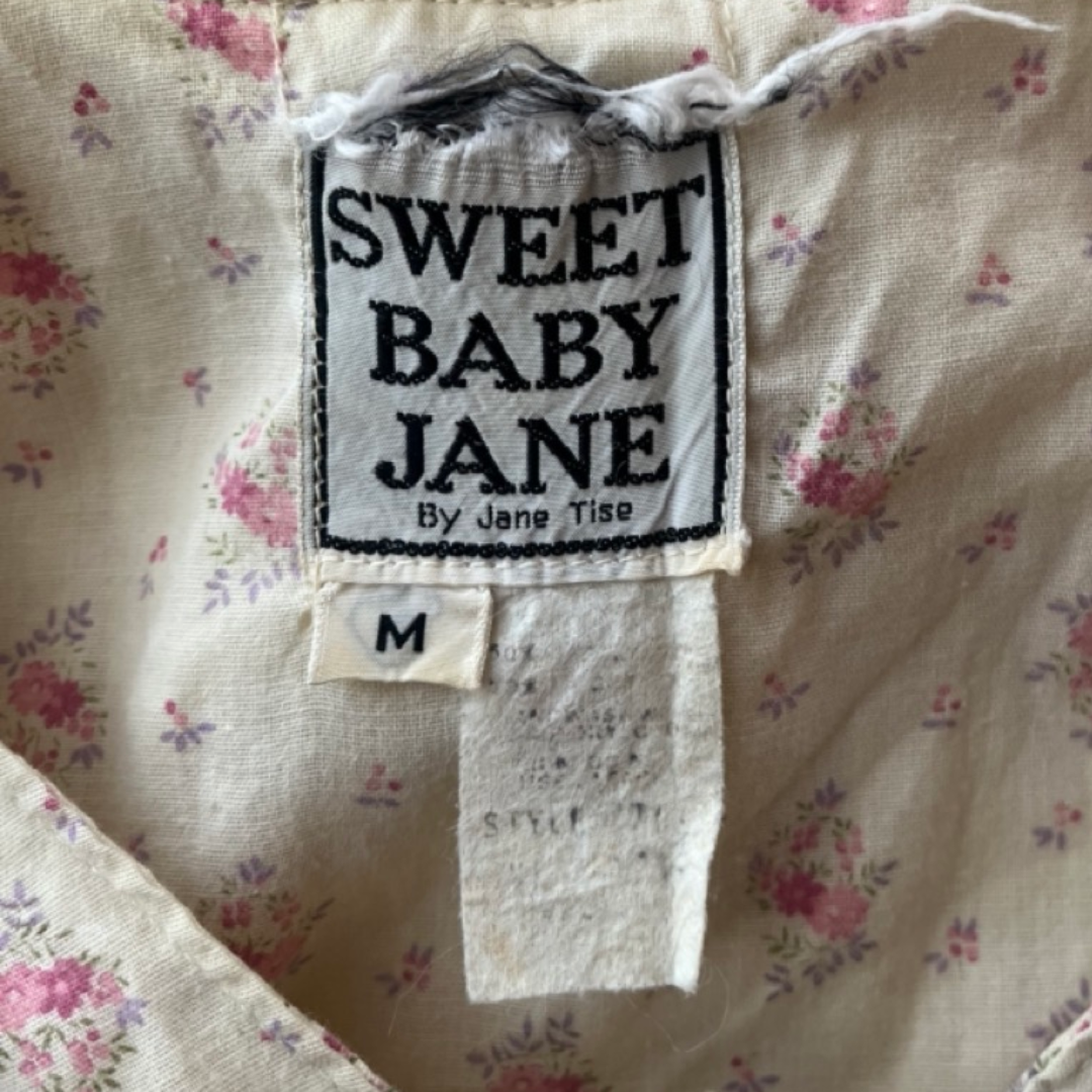 Sweet Baby Jane Floral Cottagecore Blouse