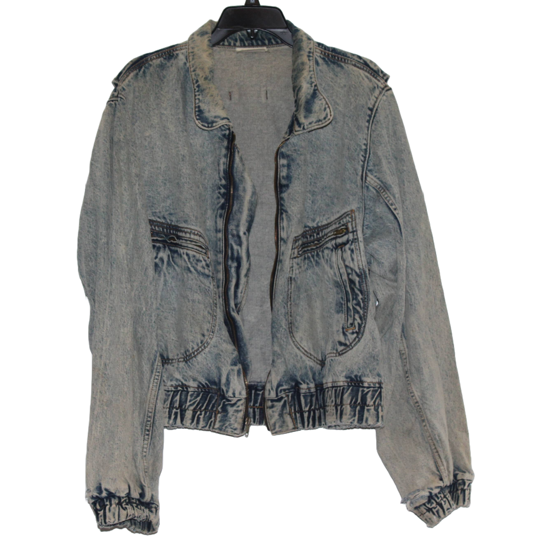 Urban Equipment Acid Wash Distressed Jean Jacket