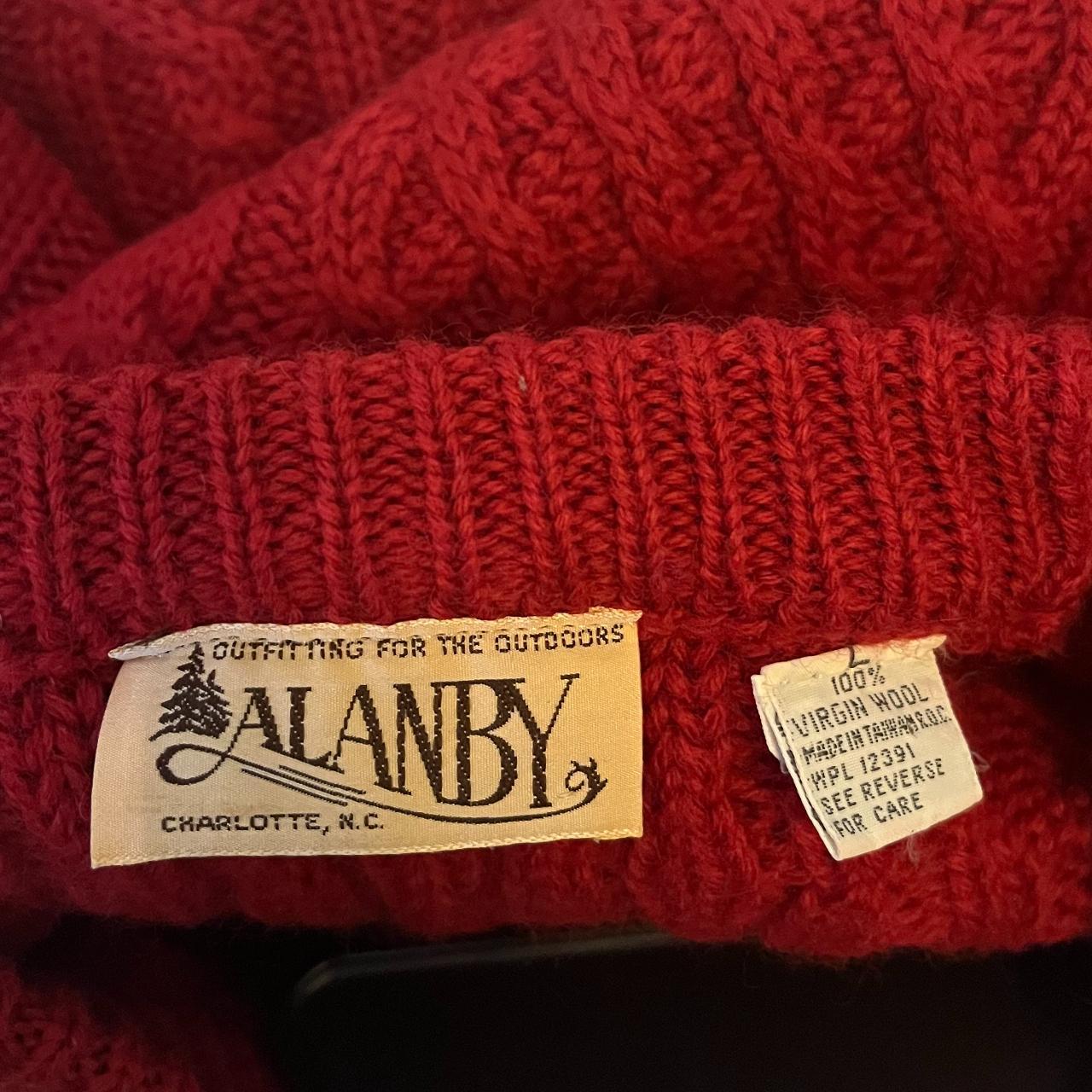  Alanby Wool Cable Knit Sweater