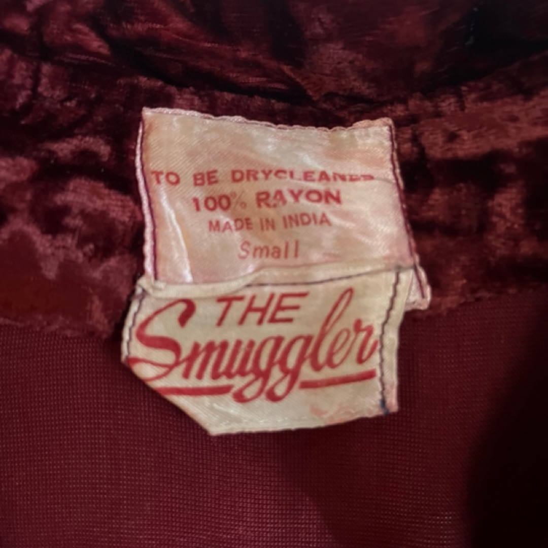 The Smuggler Velvet Button Up Tunic