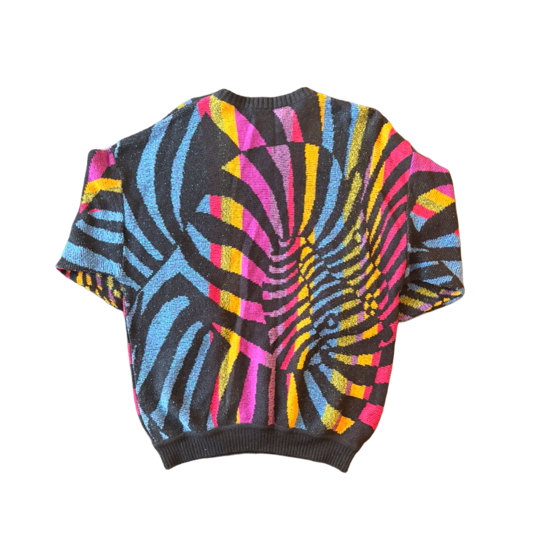 St. Croix Abstract Wool Sweater