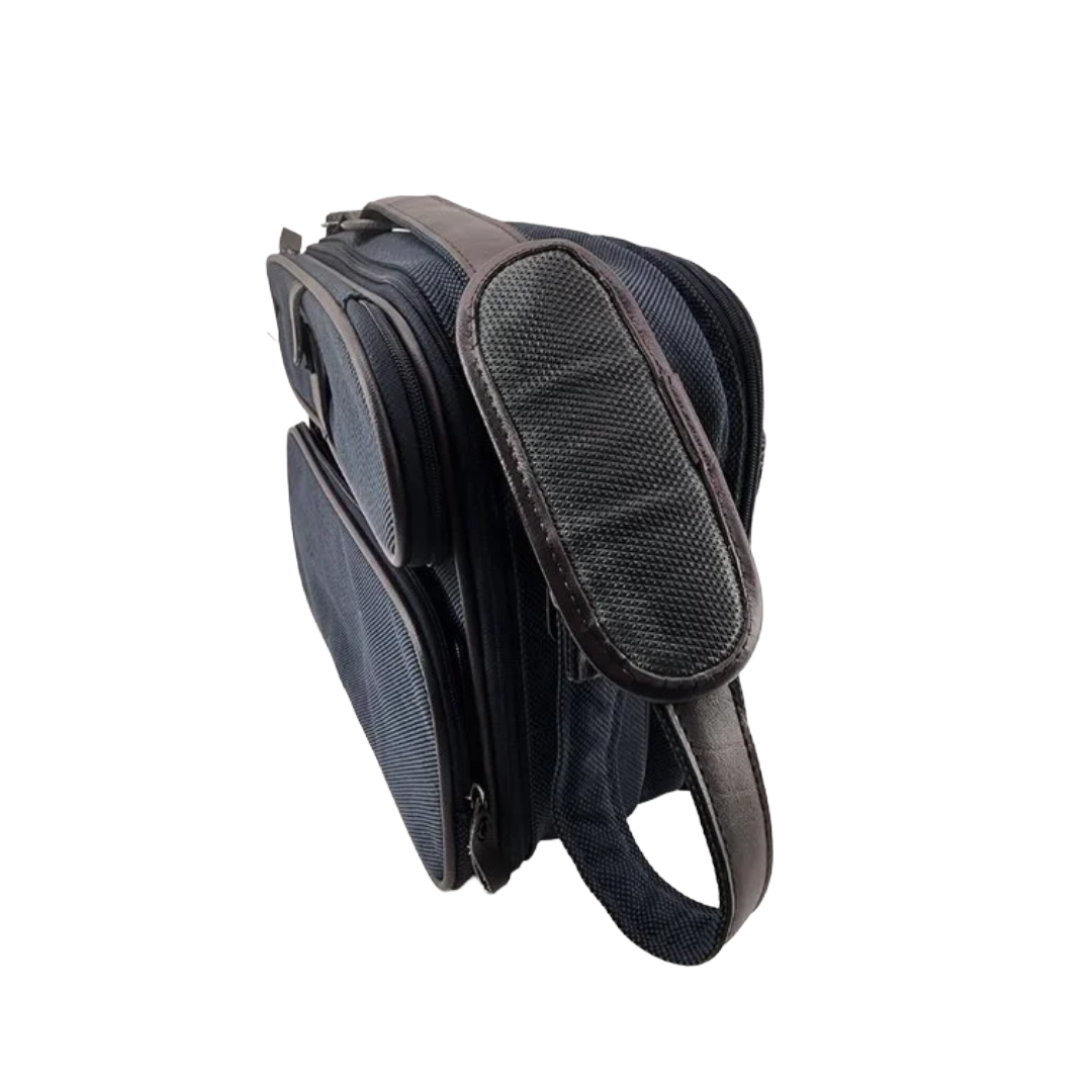 Samsonite Silhouette 5 Blue Canvas Travel Shoulder Bag