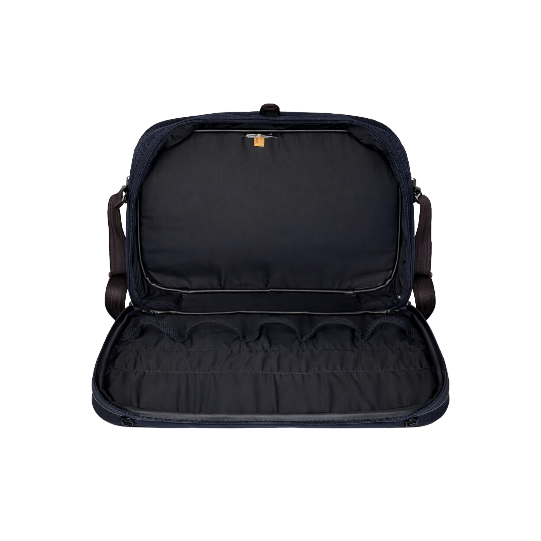 Samsonite Silhouette 5 Blue Canvas Travel Shoulder Bag