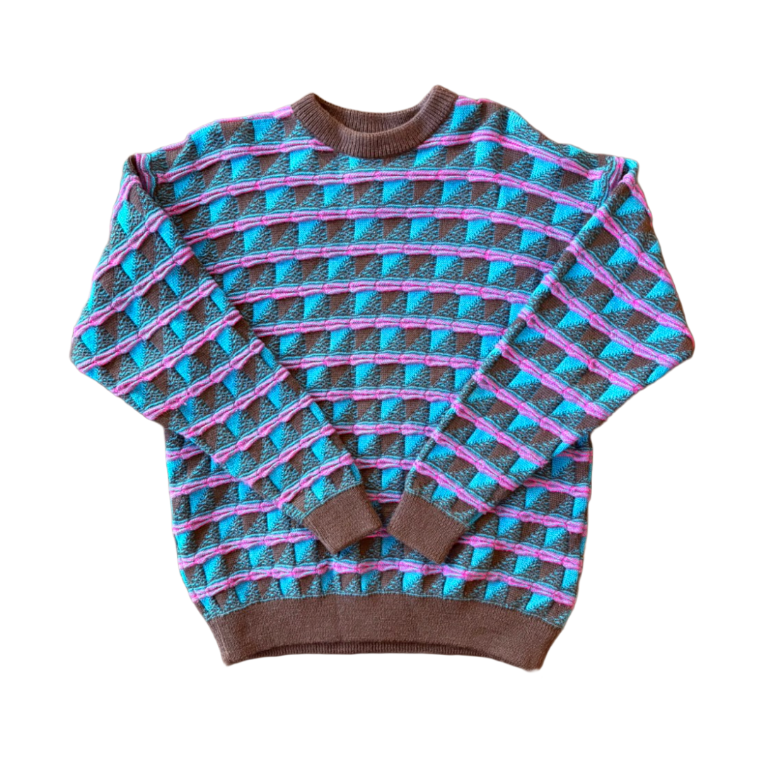 COOGI 3D Knitted Wool Sweater