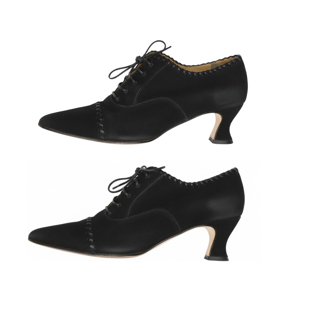 Evan-Picone Suede Kitten Heels