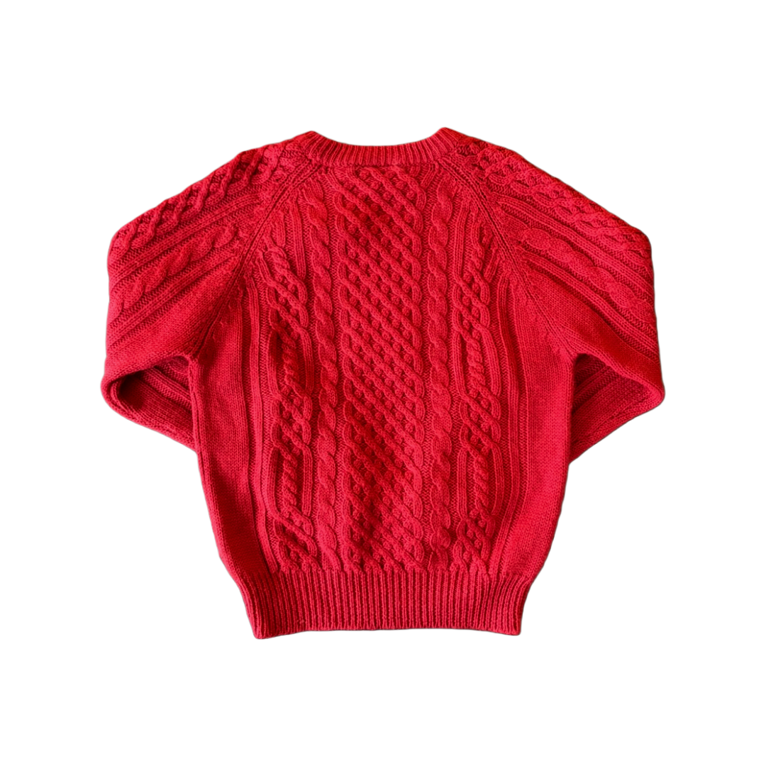  Alanby Wool Cable Knit Sweater