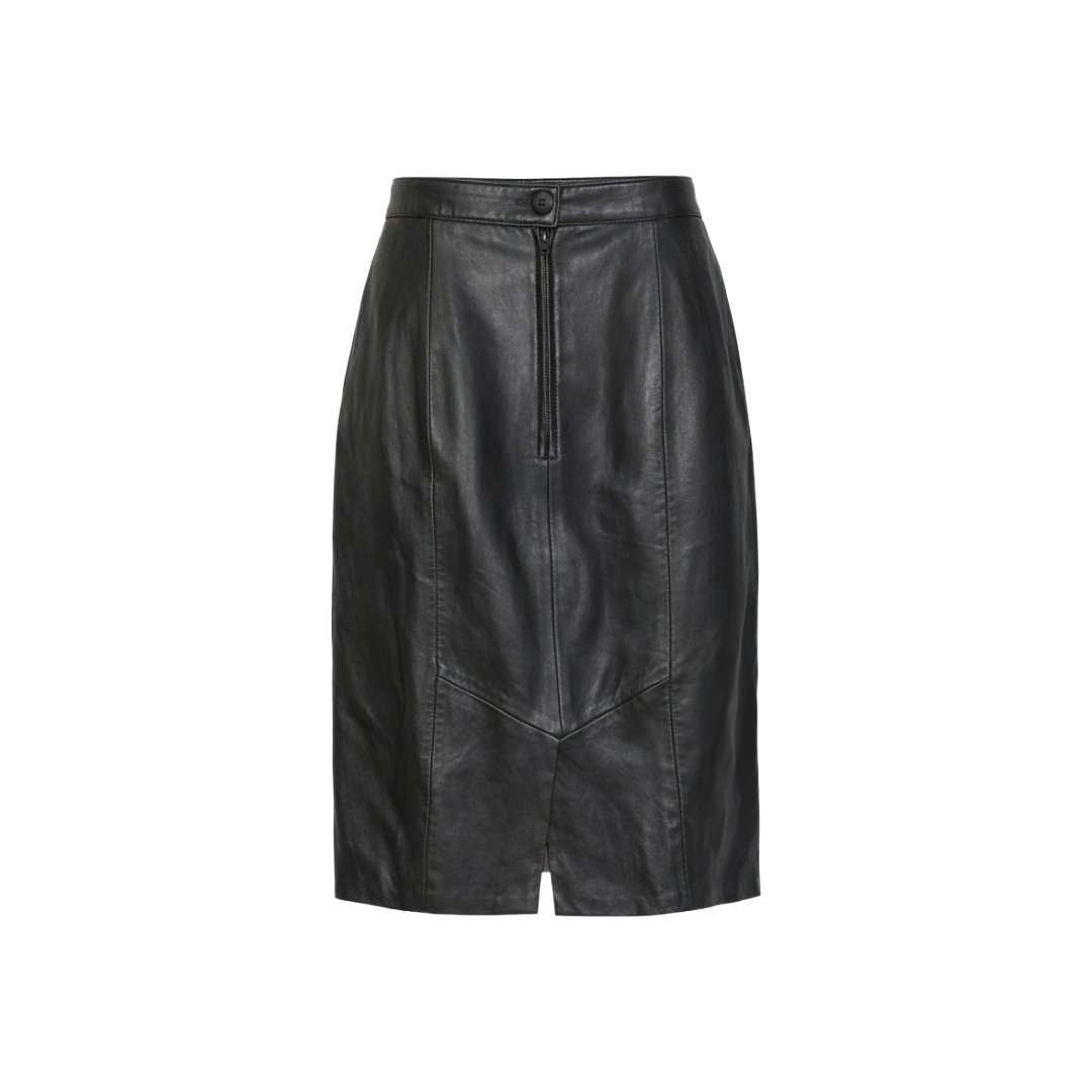 Firenze Leather Pencil Skirt