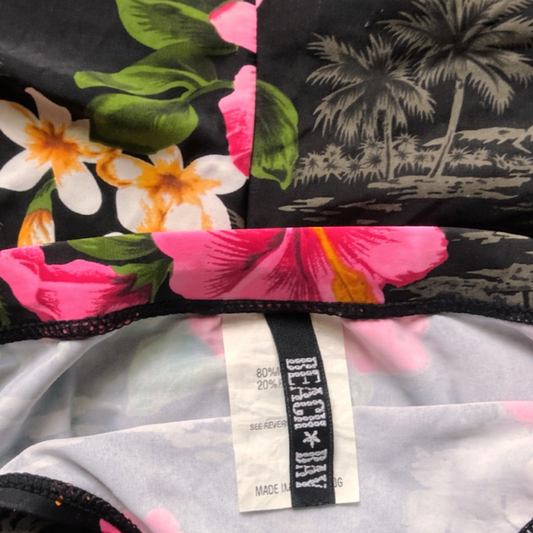 Beach Bay Floral Tankini Swimsuit Set 