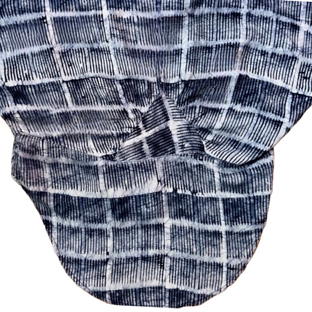 BOEZ Abstract Print Batwing Tunic