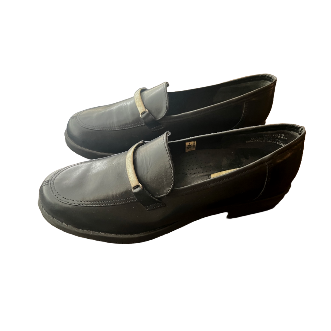Cherokee Black Leather Loafers