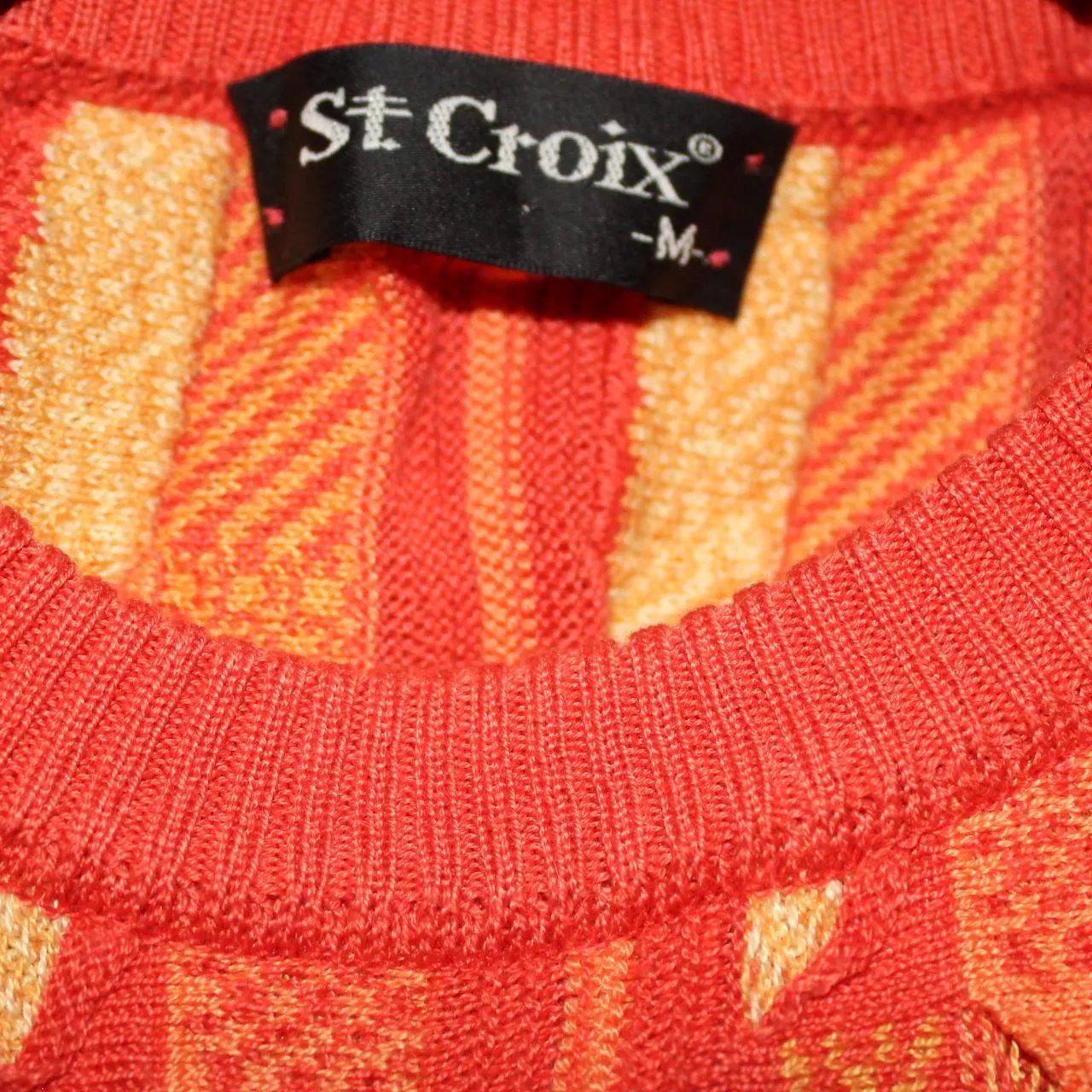  St. Croix 3D Knit Sweate