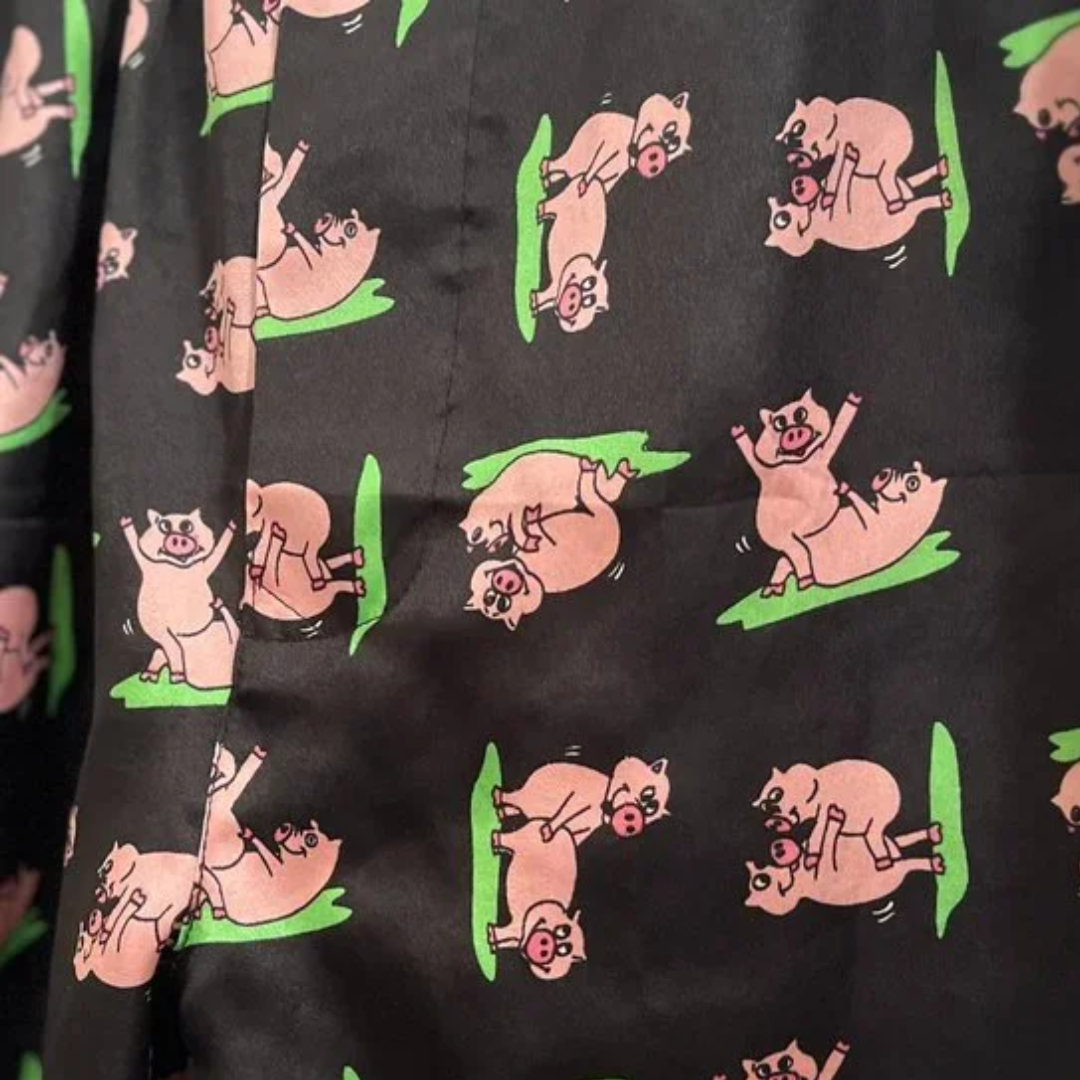 Prince Silk Novelty Naughty Pig Boxers