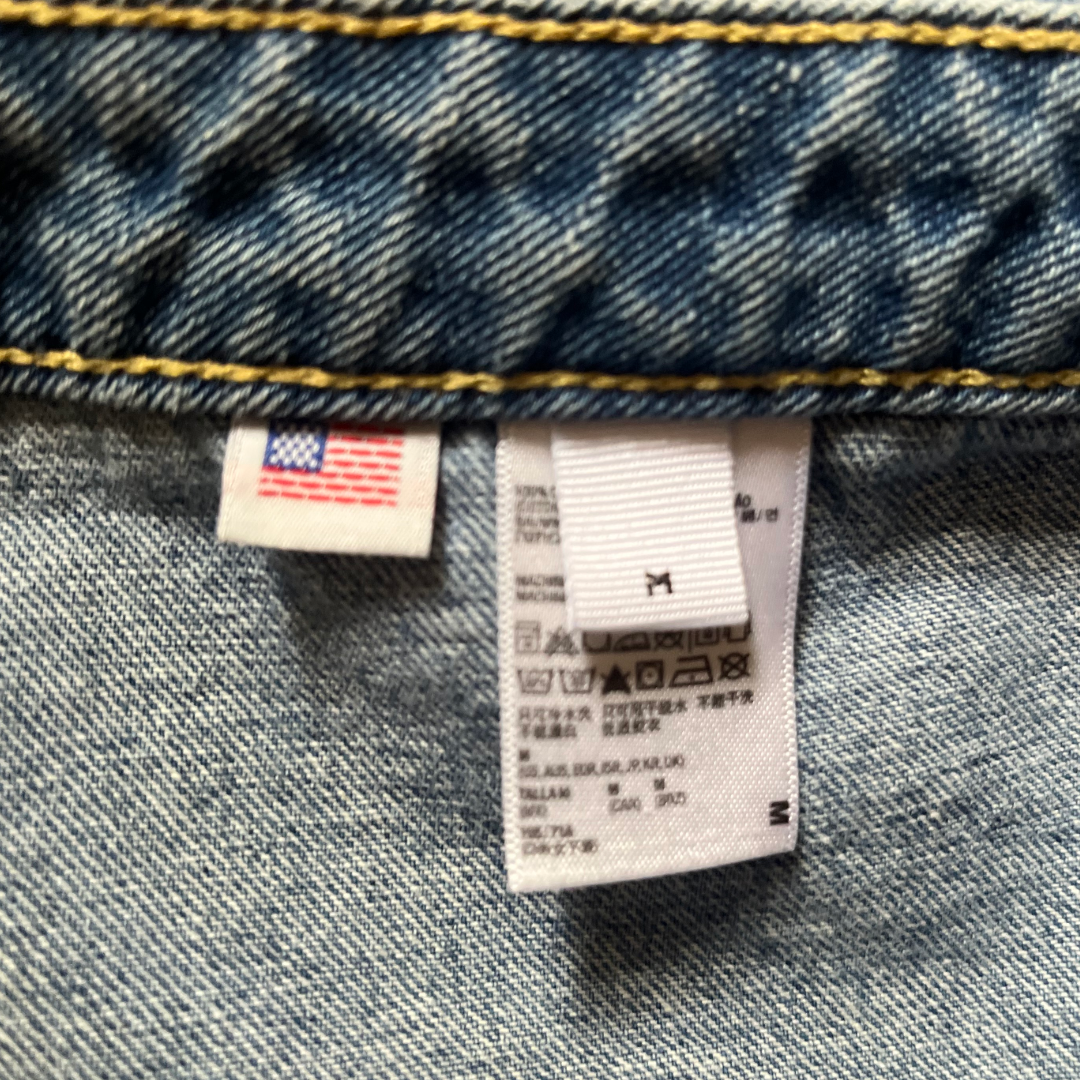 American Apparel Denim Mini Skirt