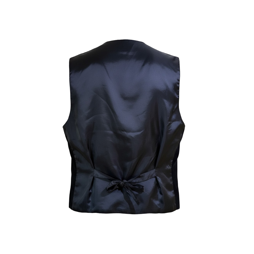 Arizona Jeans Co Black Leather Vest