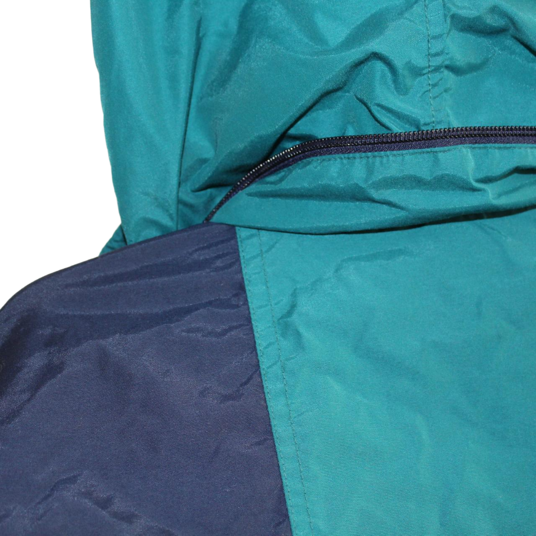 Retro Colorblock Windbreaker
