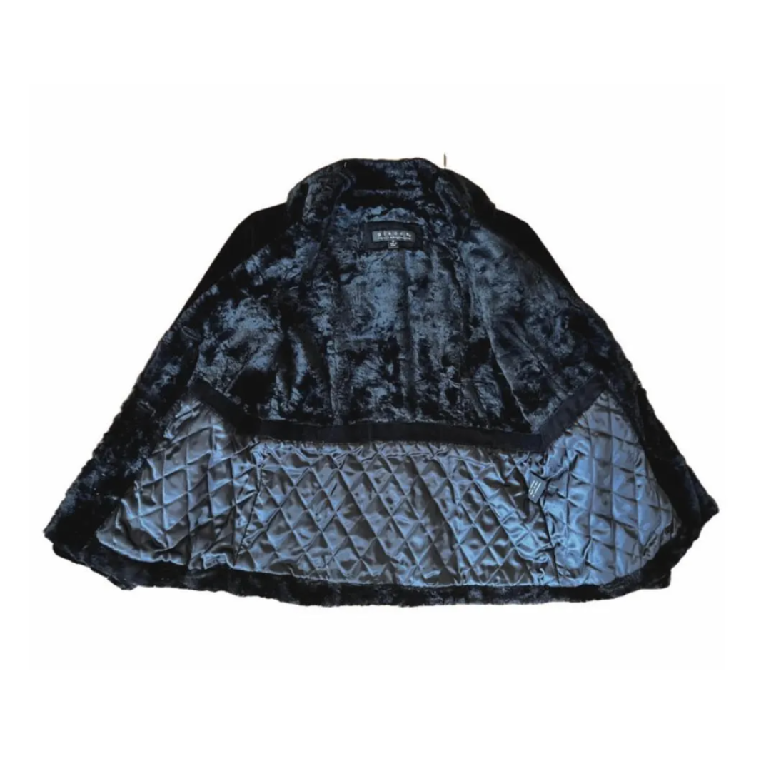 Penny Lane Leather Fur Coat