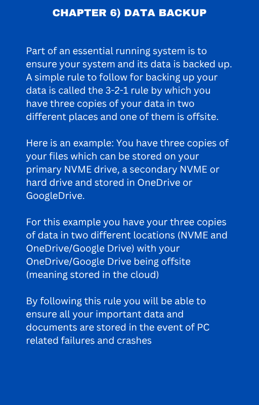 POST Build PC Care Guide