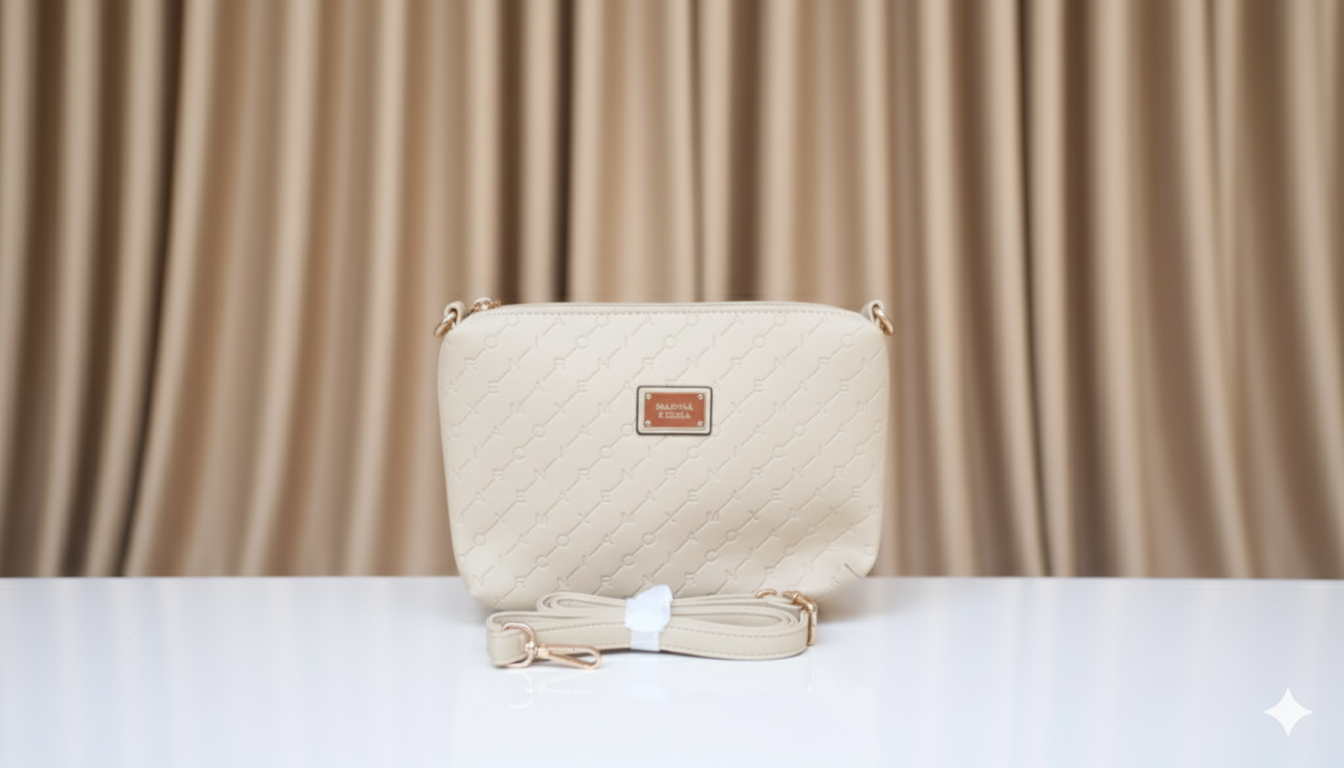 COD: 005 Bolso de mano marrón elegante