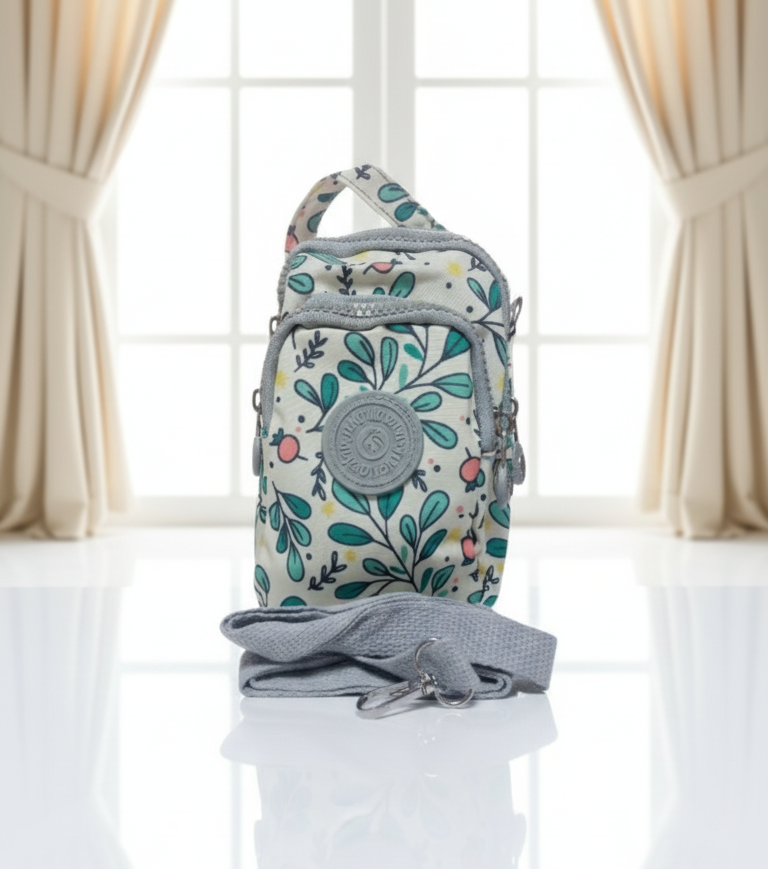 COD: 052 Bolso estampado de flores