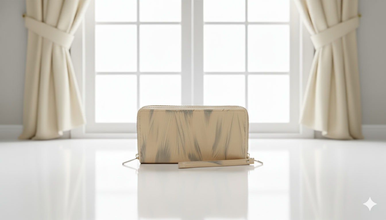 COD: 060 Cartera azul elegante con brillantes