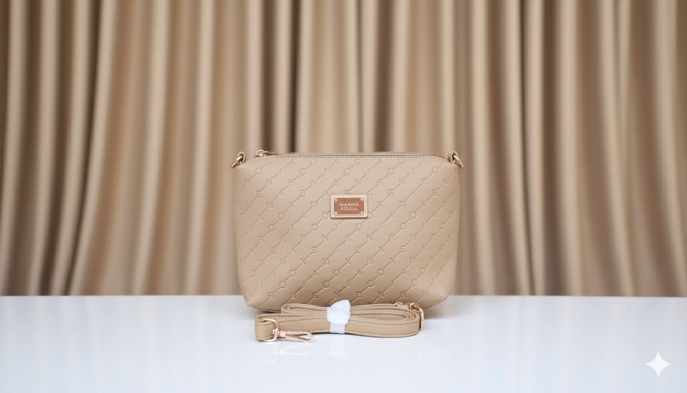 COD: 005 Bolso de mano marrón elegante