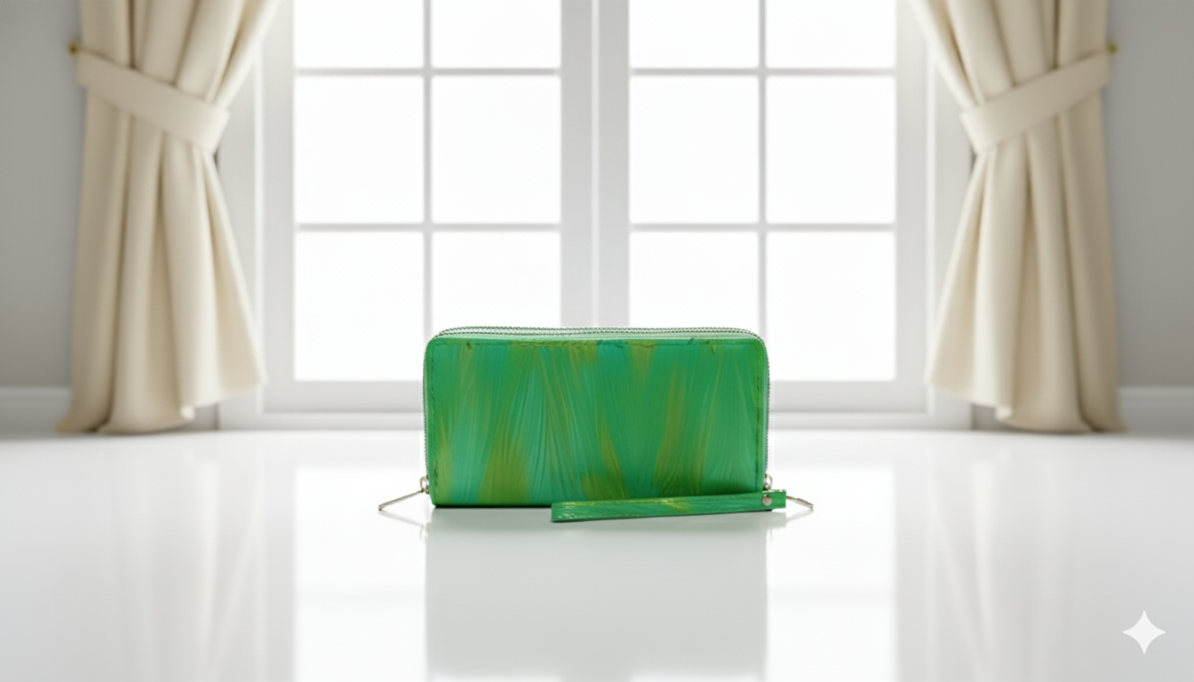 COD: 060 Cartera azul elegante con brillantes