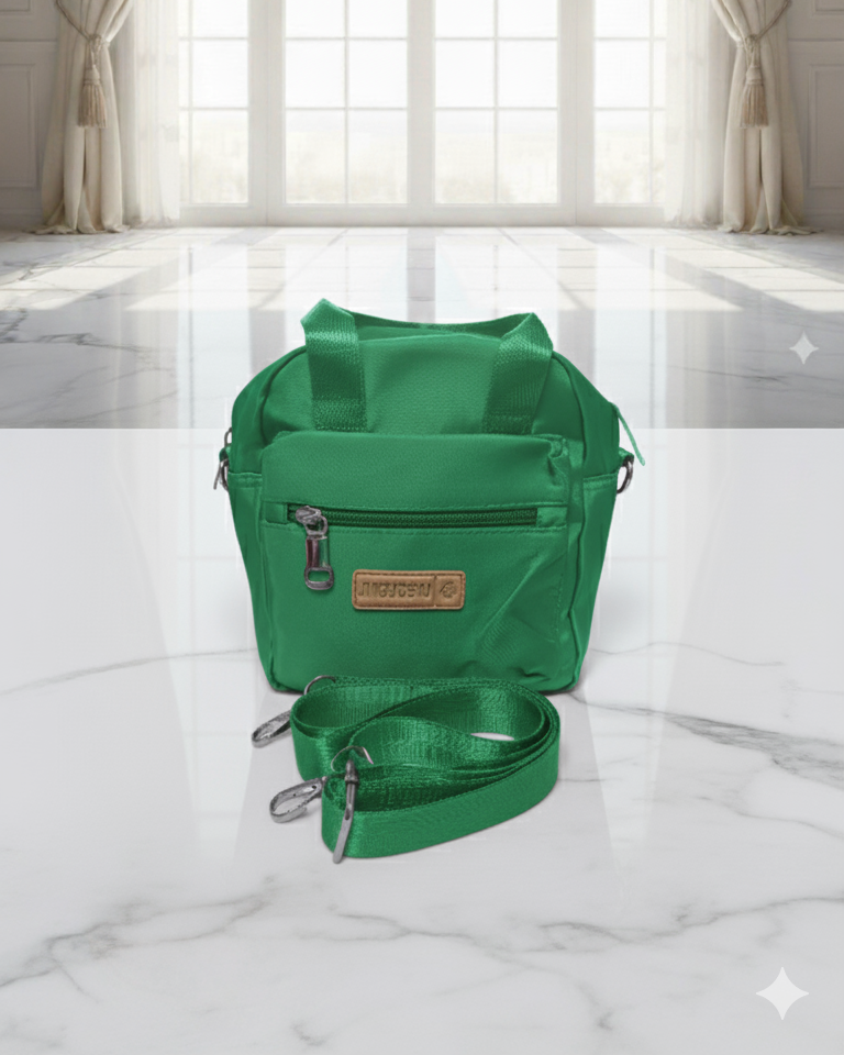 COD: 075 Neceser Bolso verde compacto