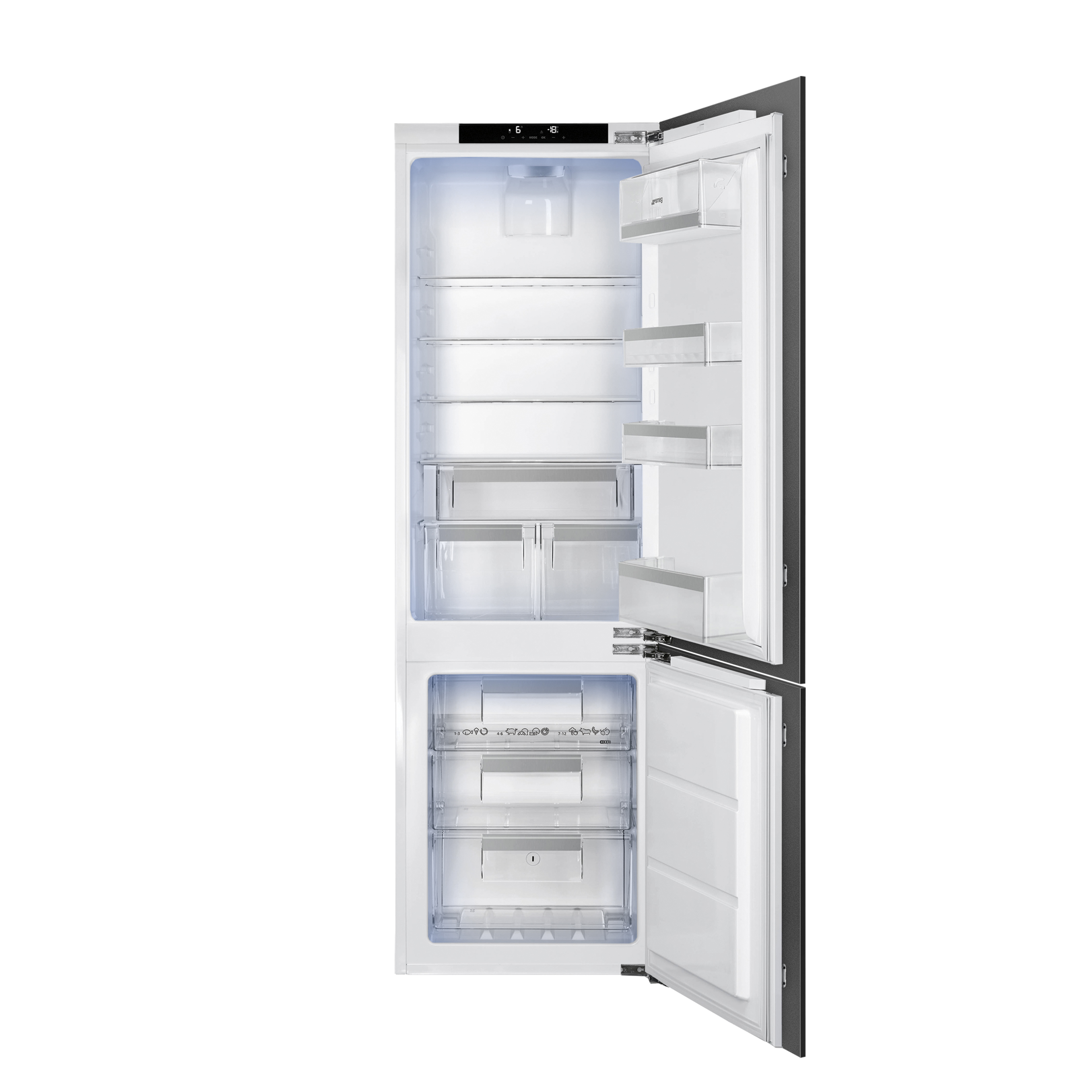 60cm Integrated Fridge & Freezer