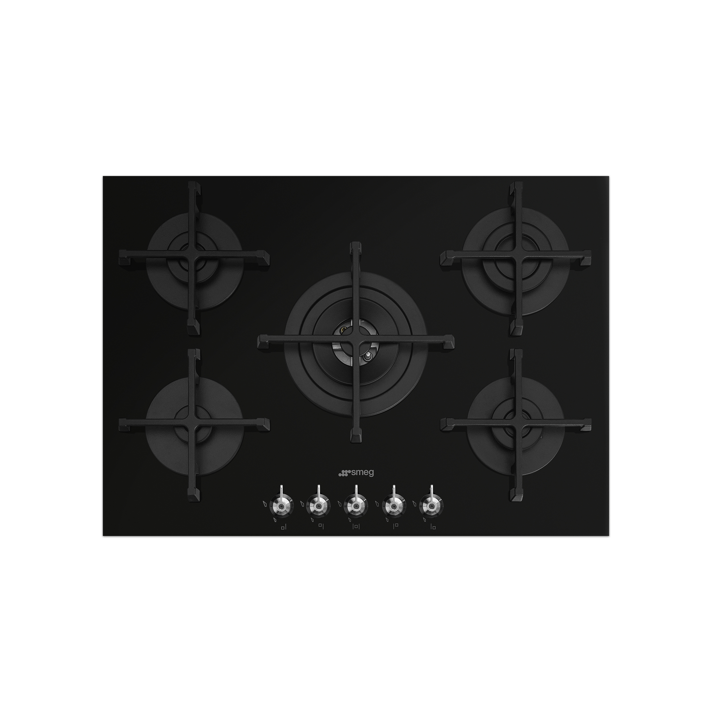 70cm Classic Gas-On-Glass Hob