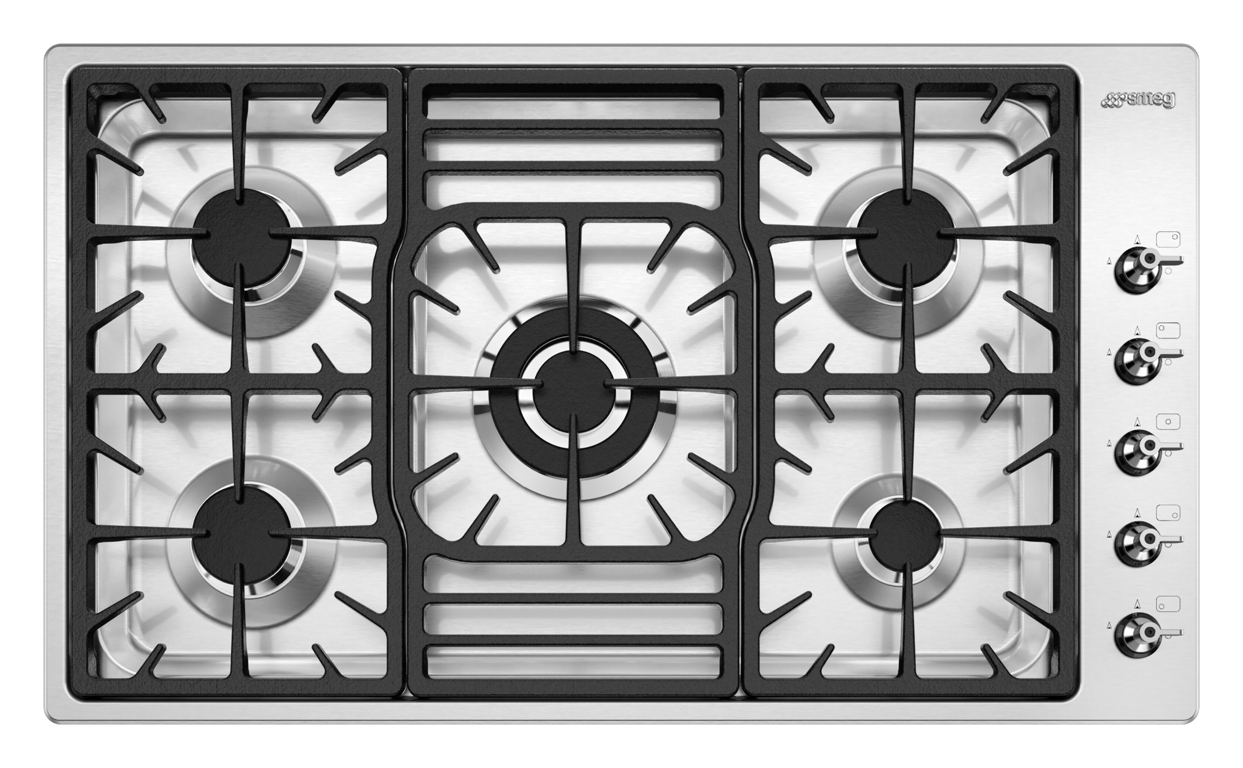 Smeg 90cm Classic 5 Burner Gas Hob