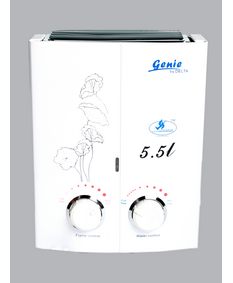5.5 Litre Gas Geyser Zinktop - Delta