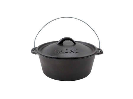 Cast Iron Potjie No 10 Flat
