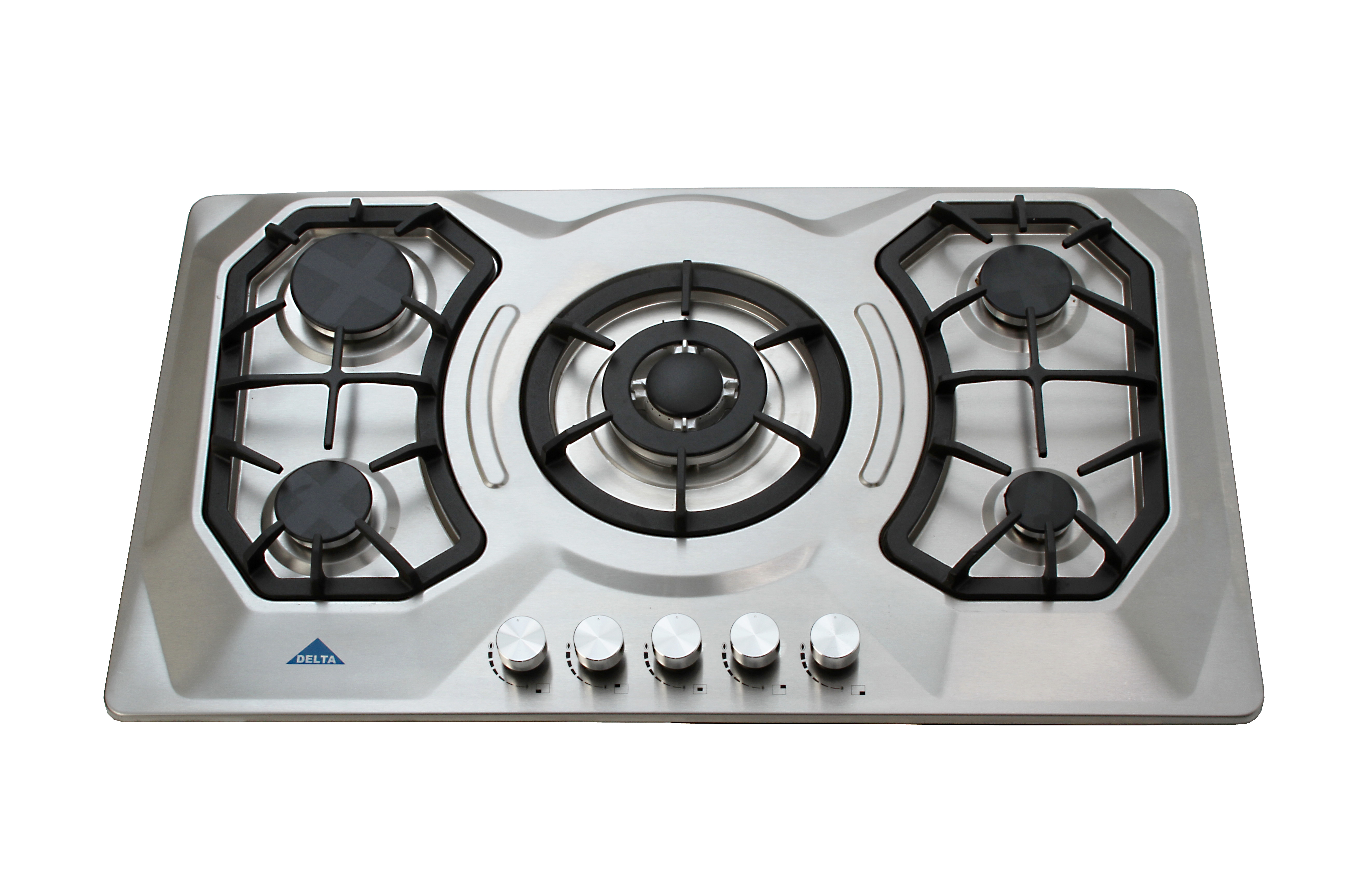 Delta 5 Burner Hob With Wok Burner 