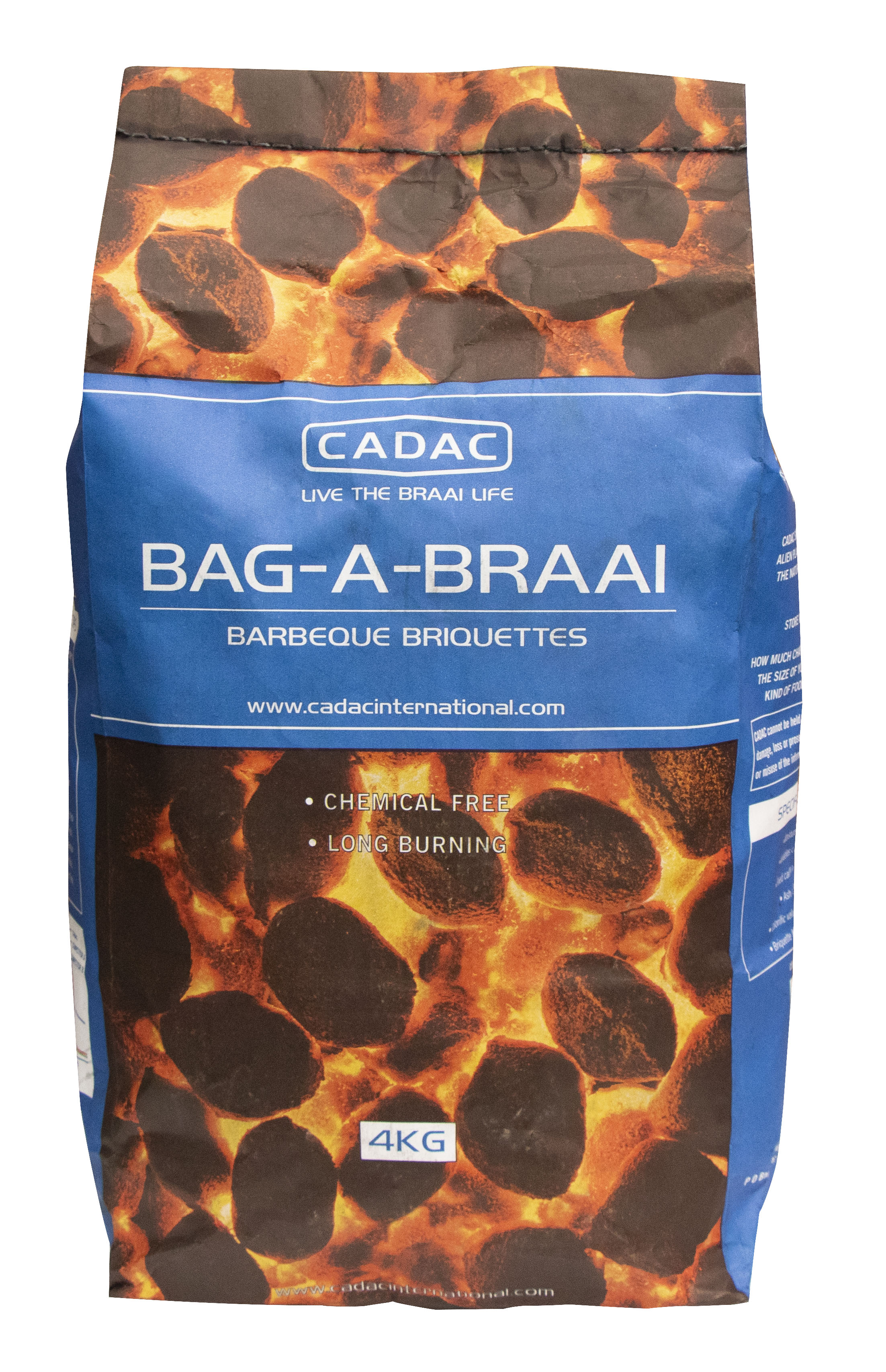 Bag-a-Braai charcoal briquette