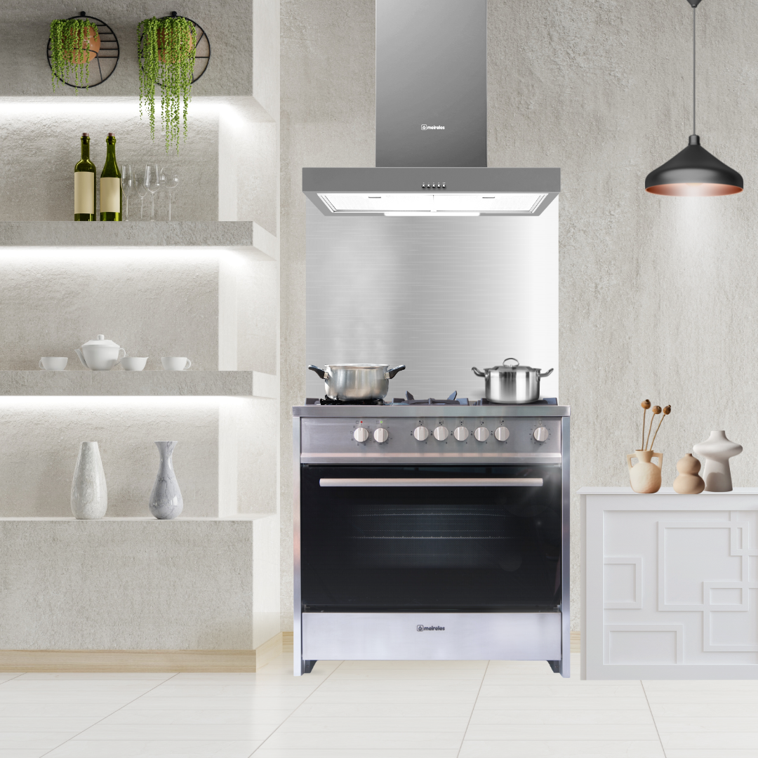 Meireles 90 cm Wall Mounted Cooker Hood