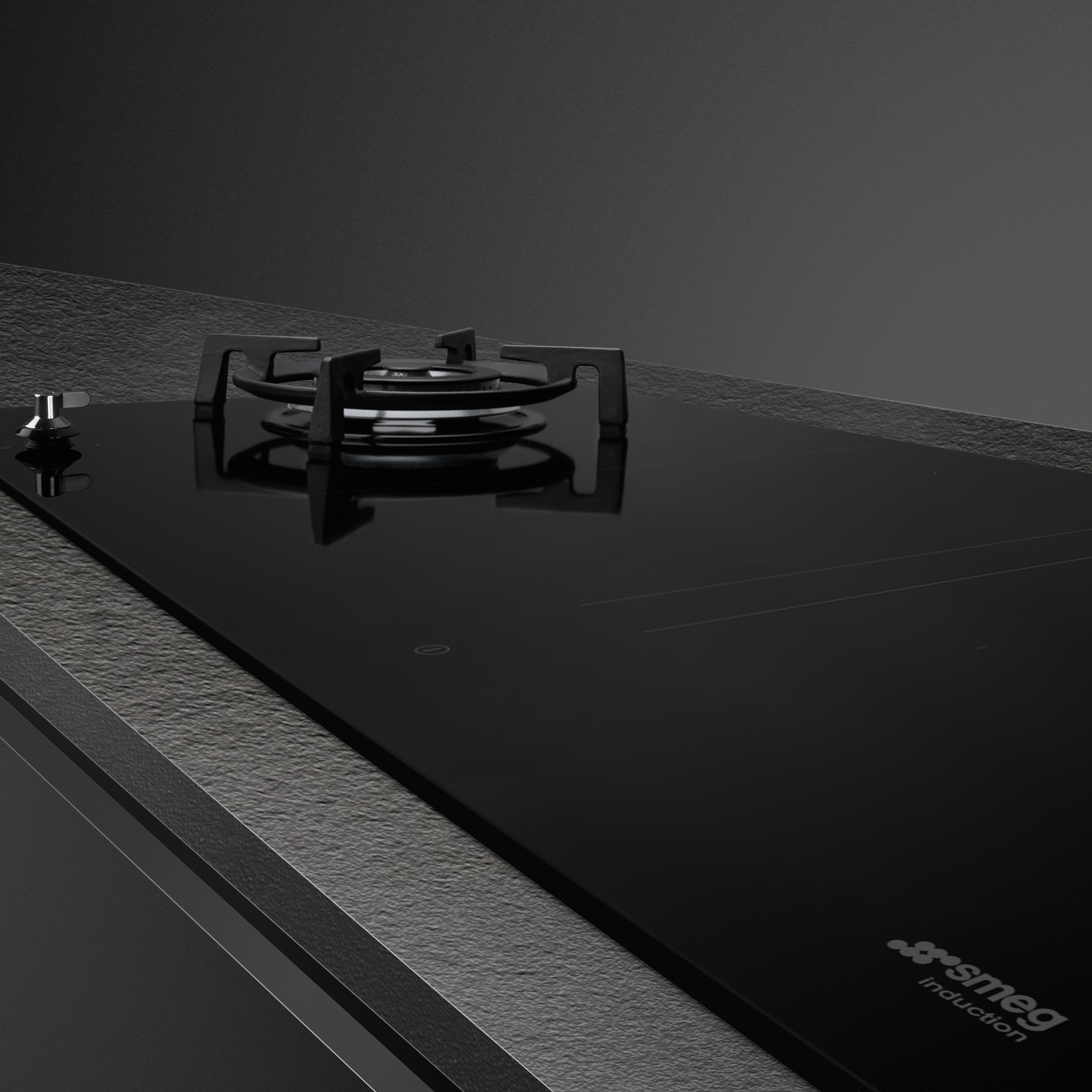 90 cm Dolce stil Novo Gas & Induction Hob 