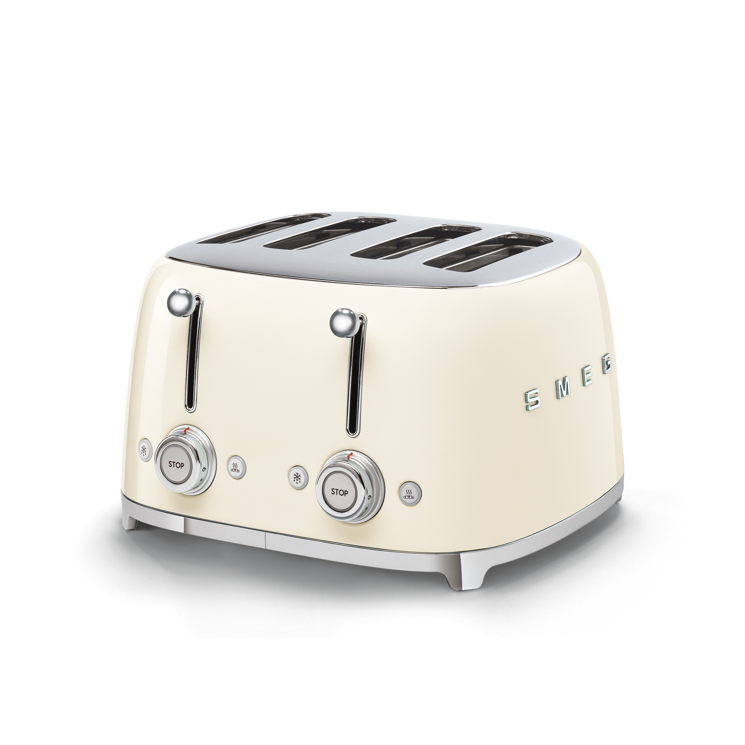 Smeg 50's Style Retro 4 Slice Square Toaster