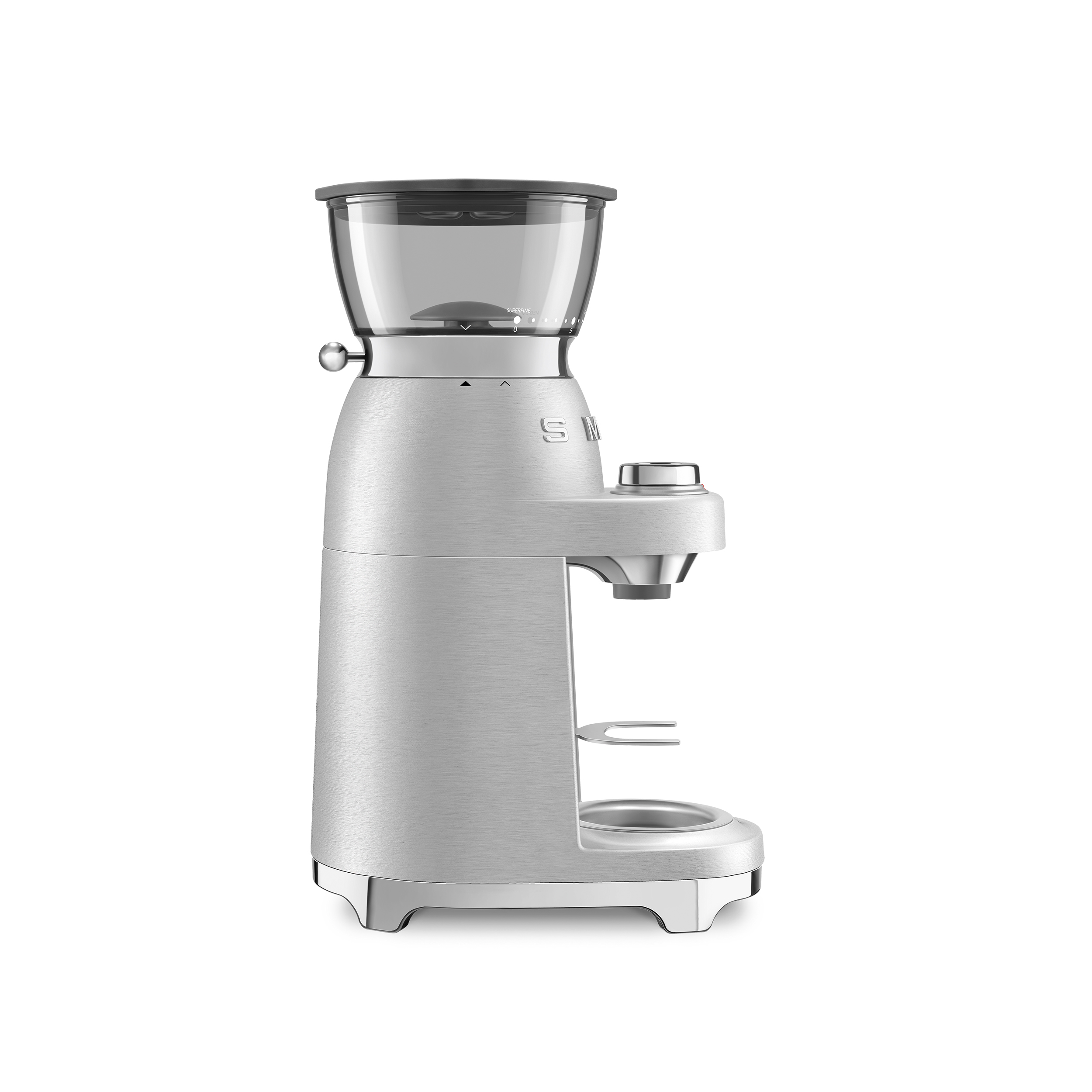 Coffee Grinder In Aluminium Finish 